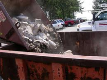 Concrete Dumpster Concrete Dumpster